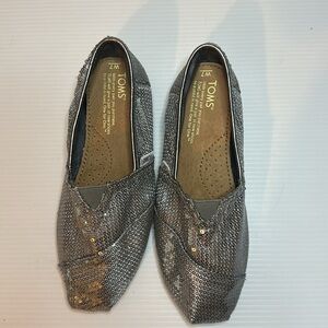 Toms Ladies Sequin Shoes